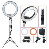 Aro De Luz 240 Led Ring Light Iluminador 48cm Tripe Foto