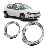 Aro Farol Milha Cromado Para Golf De 2007 A 2013 Aplique