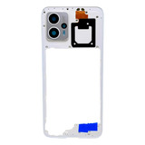 Aro Lateral Completo C/lente Moto G23 Xt2333 Branco Novo+nfe