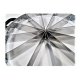 Aro Marcador De Fatias Para Torta 28cm Em Aço Inox 10 Fatias