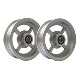 Aro Roda Alumínio Eixo 25mm Serve Para Pneu 3.50x8 O Par