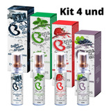 Aromatizante Bucal Com Própolis Kit 4 Beija Bem Dokmos 