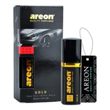 Aromatizante Premium Car Perfume Gold 50ml For Car Areon Cor Preto Fragancia Fresco