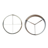 Aros Separador Inox Pizza Bolo 3 Sabor 35cm 4 Sabor 50cm