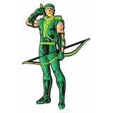 Arqueiro Verde Ima Decorativo Em Pvc - Bonellihq F19