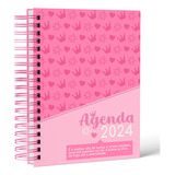 Arquivo Digital Agenda Rosa Pink Menina