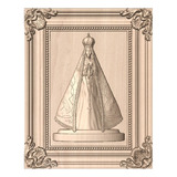 Arquivo Nossa Senhora De Aparecida Stl Cnc Artcam Aspire 3d