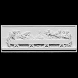 Arquivo Stl Santa Ceia Cnc Router 3d Alto Relevo #79