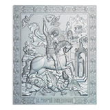 Arquivo Stl São Jorge Quadro Alto Relevo Vetor 3d #223