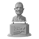 Arquivos Stl P/ Impressão 3d - Estátua - Busto Do Lula 2022