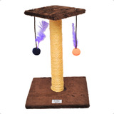 Arranhador Brinquedo Gatos Interativo Quadrado Anti Stress