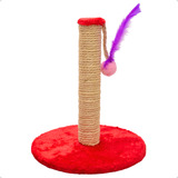 Arranhador Para Gato Arranhar Redondo Poste Sisal Brinquedo