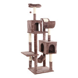 Arranhador Torre De Gato Grande De Luxo Com Casas Camas Rede