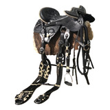 Arreio Muladeiro Modelo Luxuoso Para Cavalos + Manta De Lã