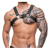 Arreios Harness Suspensório Masculino Com Bolso