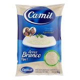 Arroz Branco Camil 5kg Tipo 1 - Fardo Com 6 Unid 