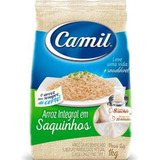 Arroz Parboilizado Integral Camil Saquinhos 1 Kilo