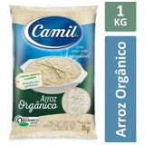 Arroz Parboilizado Orgânico Camil 1kg - Kit Com 3
