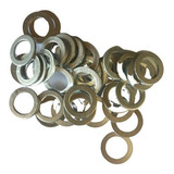 Arruela Aluminio Vedação Carter Vw 14mm X 22mm - 10 Unidade