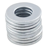 Arruela Comum 1.1/2'' X 3mm Lisa Zincada - Kit Com 5kg