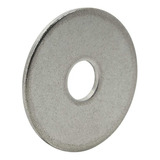 Arruela Lisa Aba Larga M6 Inox 20 Peças