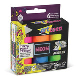 Art Teen Tinta Para Tecidos Neon