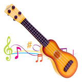 Art Violão Ukelele Musical Infantil Cantor Brinquedo Acústico