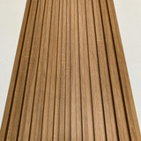 Artana Multistore Painel Ripado Madeira Ecológica Placa 290x16cm Parede Teto Cor Nogueira
