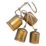 Arte De Natal De Z Iron Hanging Cow Bells Em Estilo Vintage