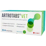 Artrotabs Vet 30 Comprimidos Avert Promoção Envio Imediato