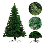 Arvore De Natal 210cm Verde Com 1000 Galhos Pé De Metal Luxo