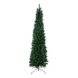 Arvore De Natal Slim Pinheiro Verde 1.80m Com 580 Galhos