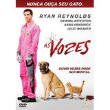 As Vozes Ryan Reynolds Dvd Original Lacrado