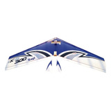 Asa Zagi Extra 300 100cm Horizon Aeromodelos C/ Eletrônica Cor Azul Escuro