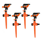 Aspersor Para Irrigação Regulador Pressão Esguicho Kit Com 4