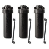 Aspersor Rotor 5004 Plus Rain Bird-kit C/3 (flexível/chave)