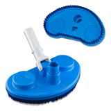 Aspirador De Piscina Com Escova Cerdas Mini Baby Limpeza