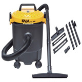 Aspirador De Pó E Água Kala Com 12 Litros 220v 1400w 929395 Cor Preto