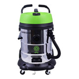 Aspirador É Industrial Tambor Ipc Super Clean 60l Prateado Y Preto Y Verde 220v 50hz/60hz Aa160