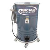 Aspirador É Industrial Tambor Ponciani 2200 35l Azul 220v