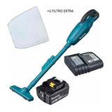 Aspirador Po 18v Dcl180 Makita Bateria 5ah + 1 Filtro Extra