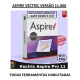 Aspire Vectric V11.016 - Router Cnc/laser