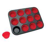 Assadeira Bolinho Cupcake Doce Empada Salgados Festa Oferta