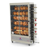 Assador Frango Industrial Gás Giratório Progás Pr631
