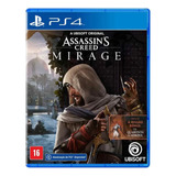 Assassins Creed Mirage Ps4 Mídia Física