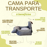 Assento Cadeirinha Cadeira Pet Transporte Carro Cachorro