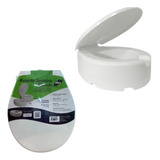 Assento De Vaso Elevado C/ 13 Tampa P/ Idosos Deficientes
