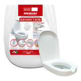 Assento Sanitário Elevado Retangular Mebuki - 7,5cm