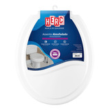 Assento Sanitário Oval Almofadado Prime Herc