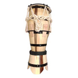 Atabaque Afinação Corda 60 Cm Pinus - Salles (com Suporte)